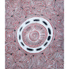 Debra McDonald Nungala #1177 "Dry Swamps around Papunya" 107cm x 92cm